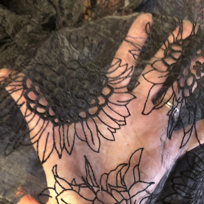 Дизайнерська спідниця чорна з органзи hm чорная юбка органза xl-xxl