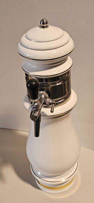 Nalewak ceramiczny porcelanowy kolumna do piwa