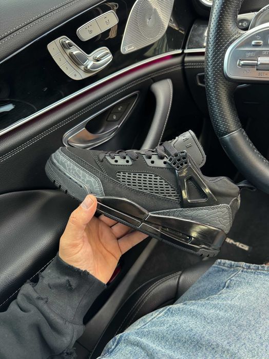 Мужские кроссовки Nike Air Jordan 3 Retro Black Cat. Размеры 40-45