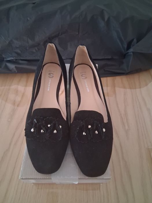 Zamszowe lordsy s-but 40