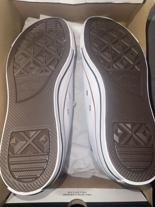 Converse białe uni-sex w roz. 43