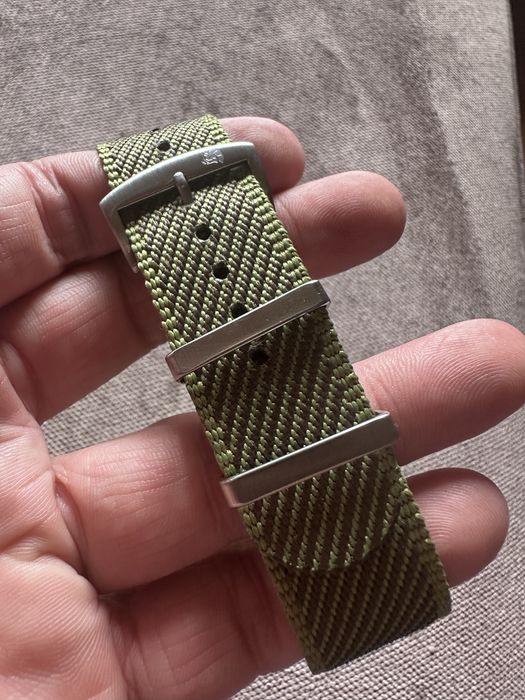 Pasek Nato 22mm premium nowy khaki zielony zieleń