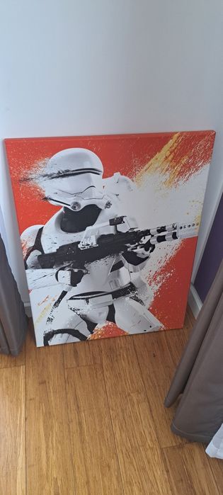 Obraz na ścianę Star wars 60x80 cm stan idealny
