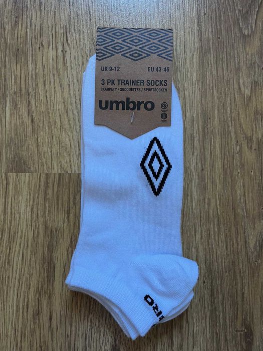 Skarpety męskie Umbro 3 pack, rozm. 43-46, białe