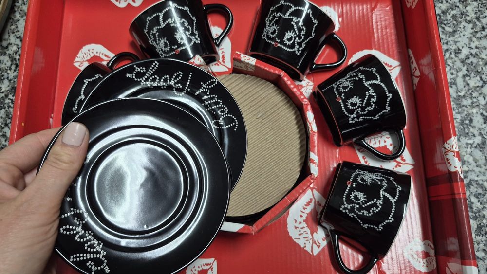 Conjunto chávenas da betty boop