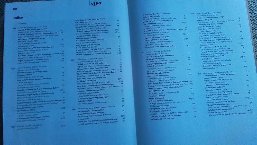 Viva Portugal - Década dourada de 1990 a 1999