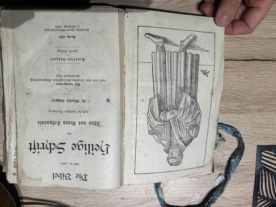 Stara biblia po niemiecku