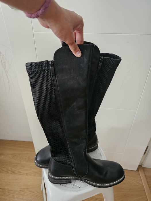 Botas natura como nova