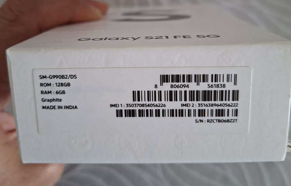 Samsung Galaxy S21 FE 128GB — Como Novo | Sem Riscos | Caixa + Capa Oferta