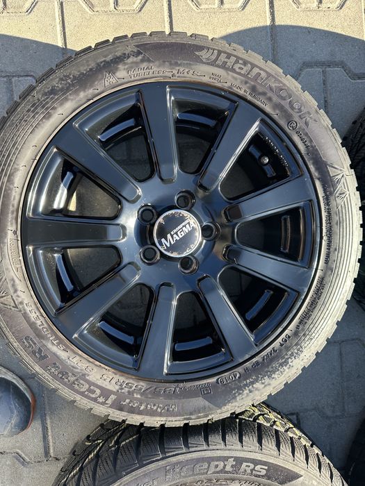 6jx15 et35 5x100 czarne vw seat audi