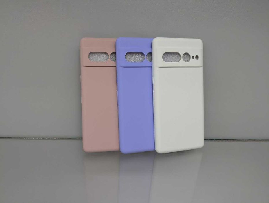 Google Pixel 7 Pro Противоударный чехол микрофибра Премиум софт тач