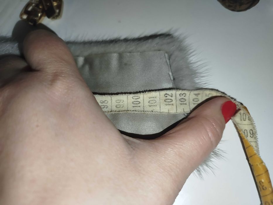 Комір або Як шалик норка сіра