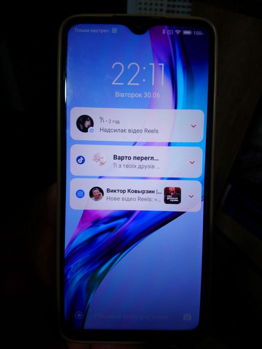 Смартфон мобільний телефон Xiaomi redmi 9 nfc 4+1/64