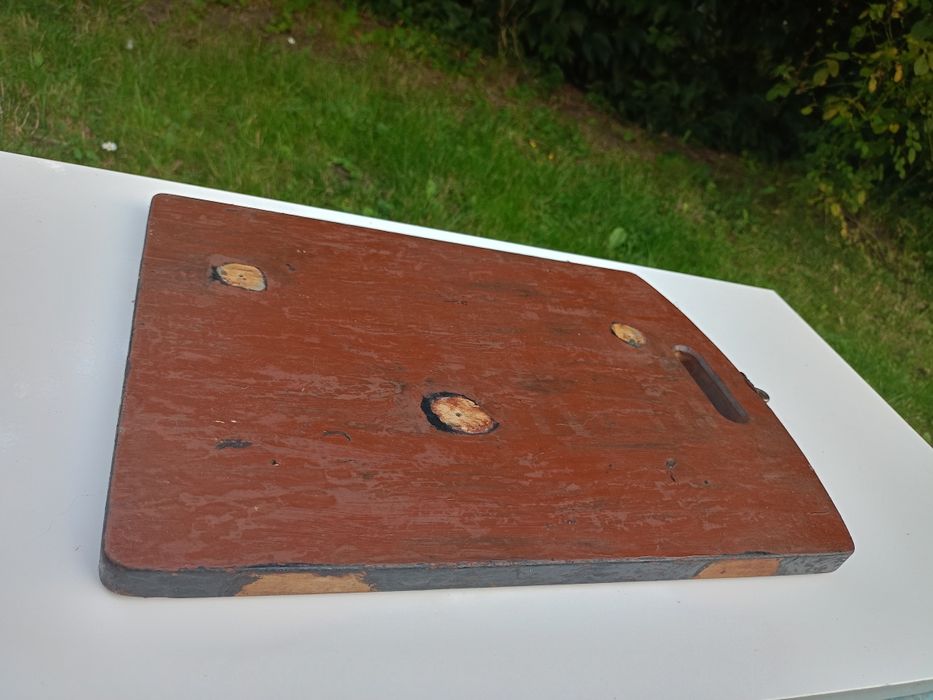 Duża deska do krojenia antyk