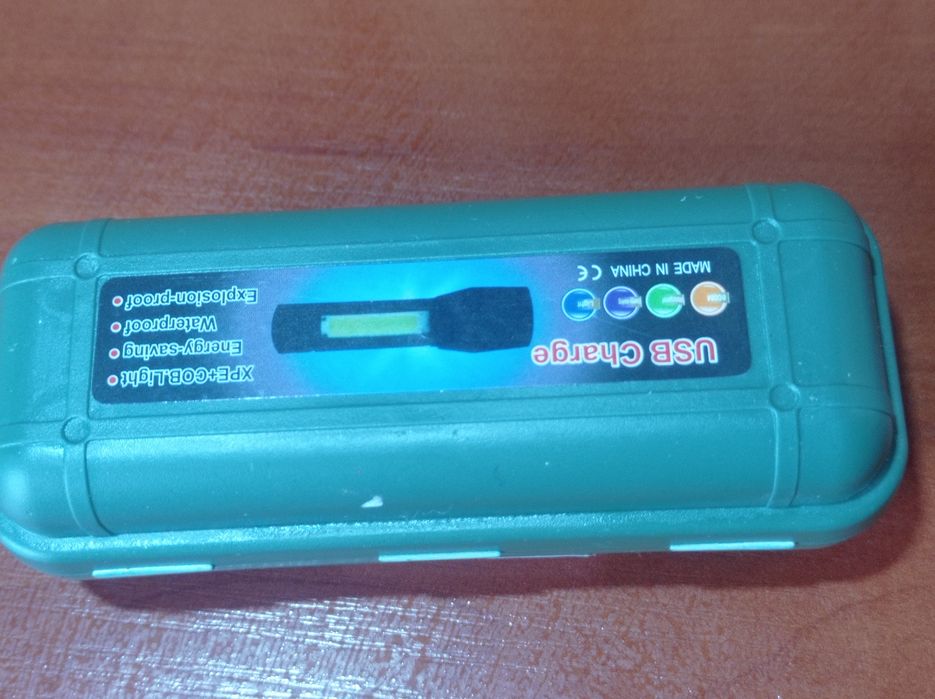 Мощный ручной фонарик с аккумулятором Police BL 511 COB usb micro char