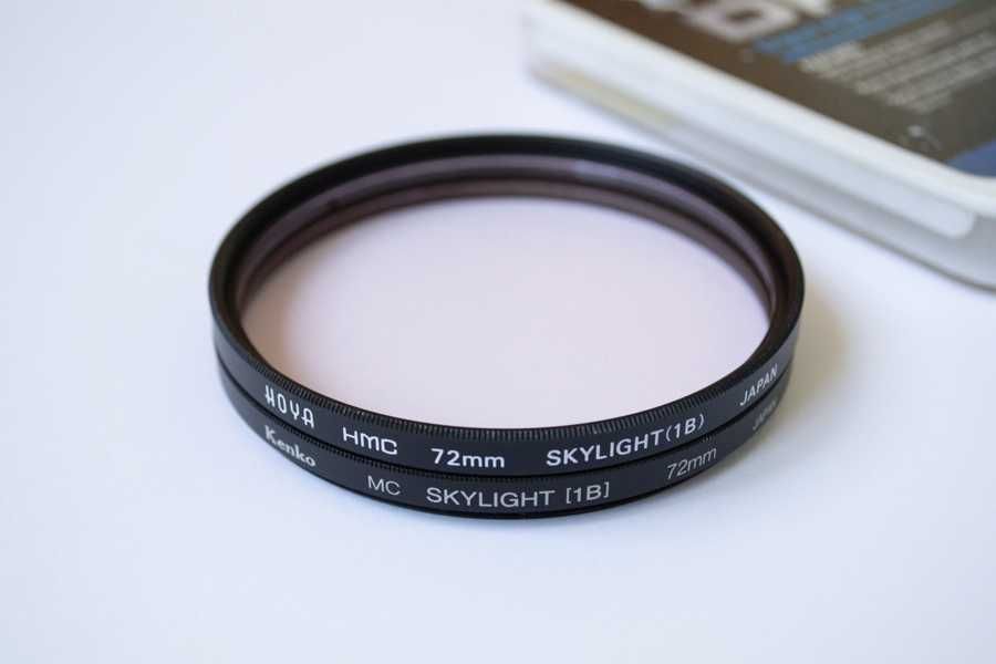 светофильтр защитный hoya kenko uv skylight 72mm