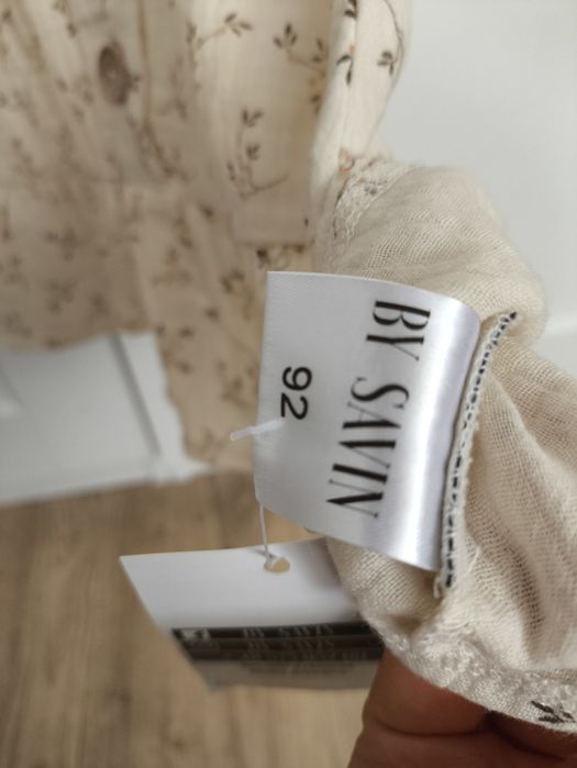 Sukienka By Savin 92 , Nowa , Boho Vintage , handmade