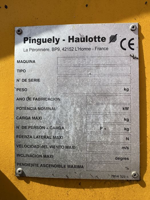 Plataformas Articuladas Diesel 18mts