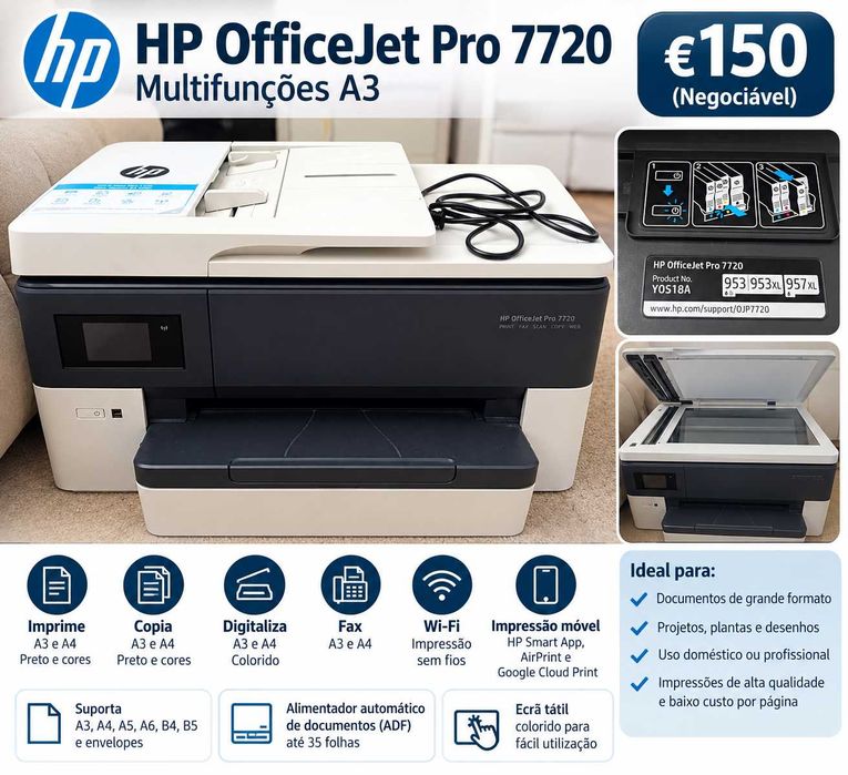 impressora HP 7720