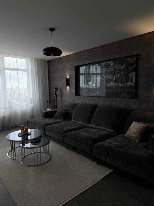 Стильная дизайнерская квартира на ул. Каманина. 27 Жемчужина. 1N28