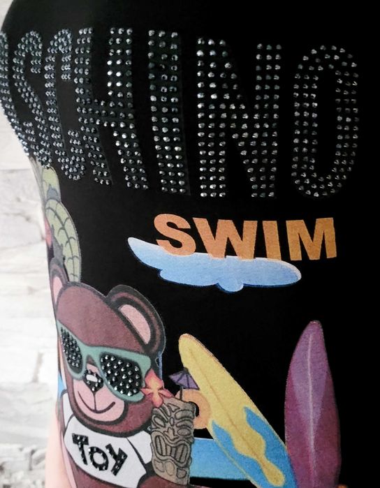 Koszulka damska MOSCHINO czarna rozm.S M L XL