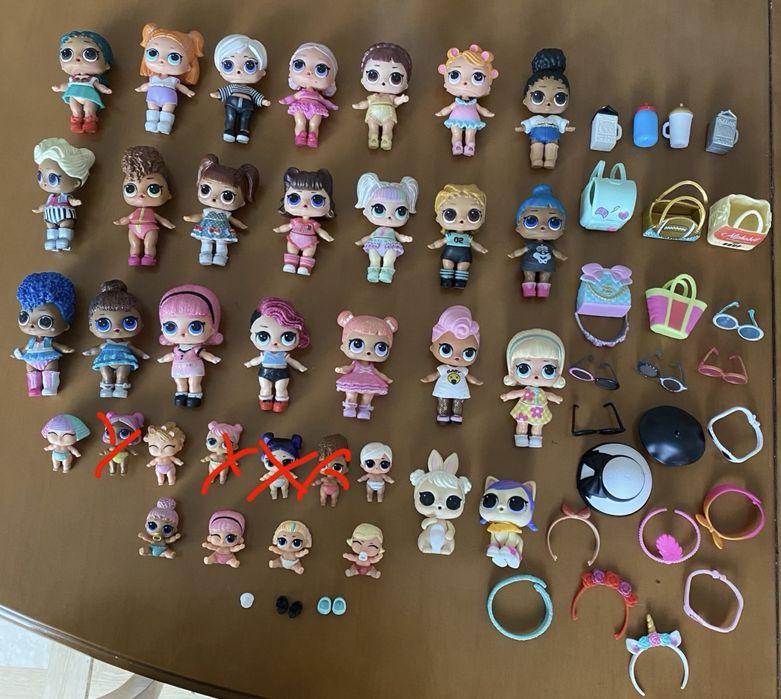 Куклы LOL все оригенал. Есть шары к ним.