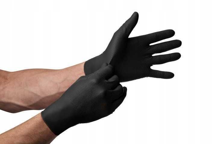 Rękawice Nitrylowe 50 Szt. 9-L Gogrip Black