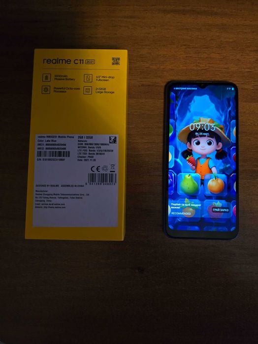 Realme C11 2021 2/32 ГБ (RMX3231)