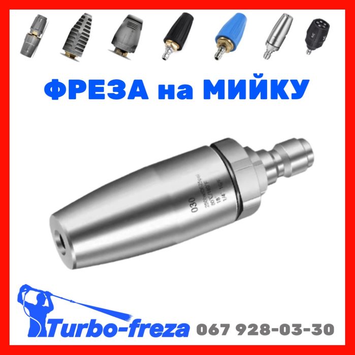 Грязьова фреза роторна турбо насадка форсунка сопло - Karcher | Керхер