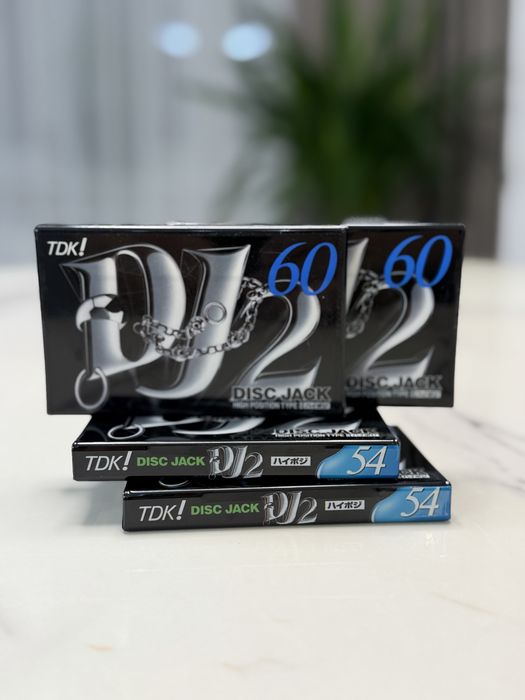 TDK DISC JACK DJ2 — нові запечатані аудіо касети з Японії ‼️