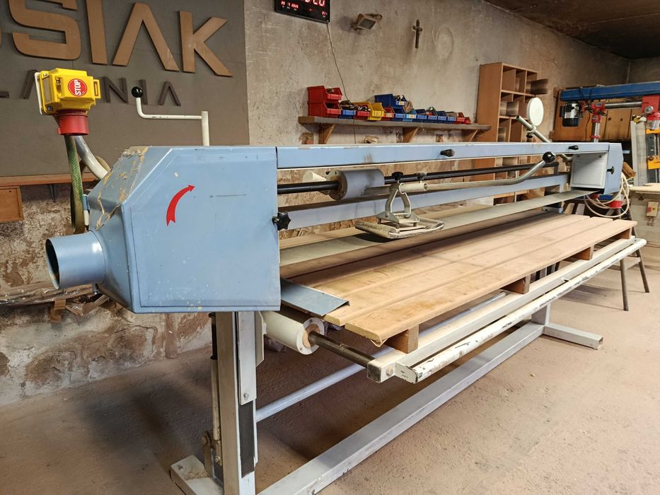 Szlifierka długotaśmowa Bernardo 3 kW / 400 V