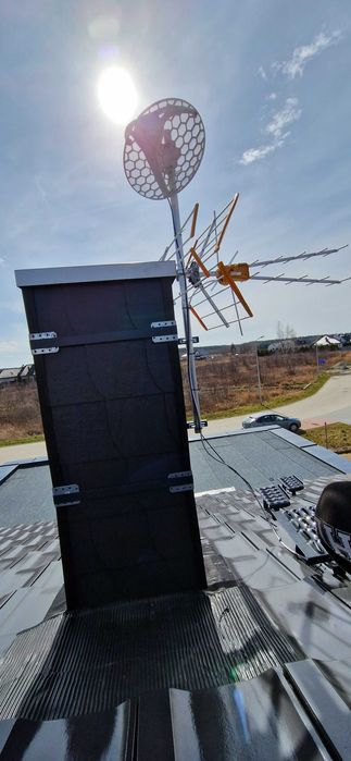 Montaż Starlink naprawa, serwis anten ustawienie sygnału anteny Sat2 D