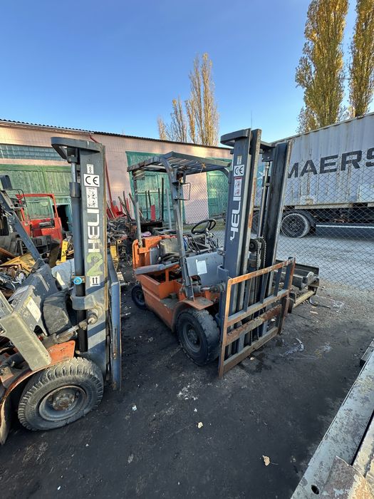 Розбираю навантажувач вилковий Heli погрузчик кара автонавантажувач