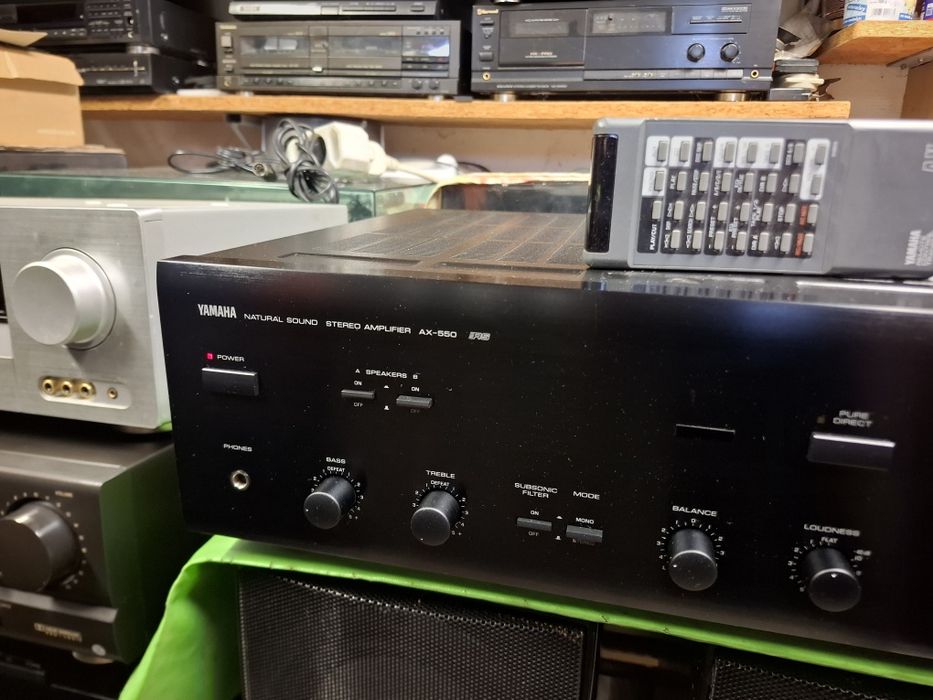 Wzmacniacz Yamaha AX-550 RS pilot