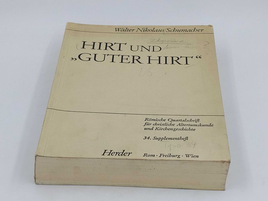 Walter Nikolaus Schumacher - Hirt und "Guter Hirt"
