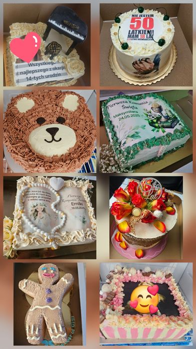 Torty ciasta i inne wypieki