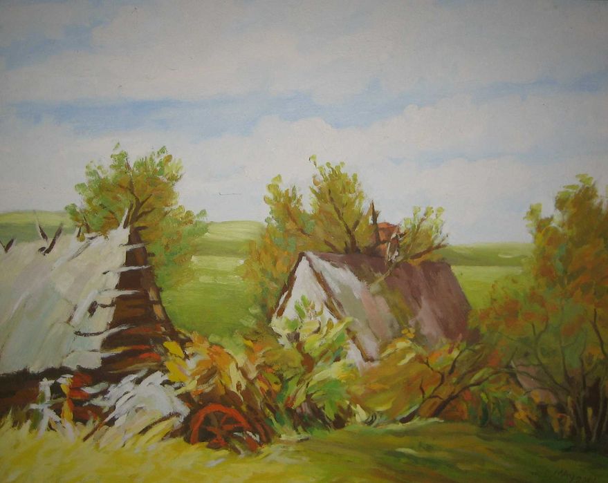 Sprzedam obraz olejny ręcznie malowany