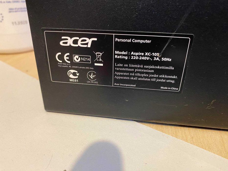 Системний блок Aser Aspire XC-105