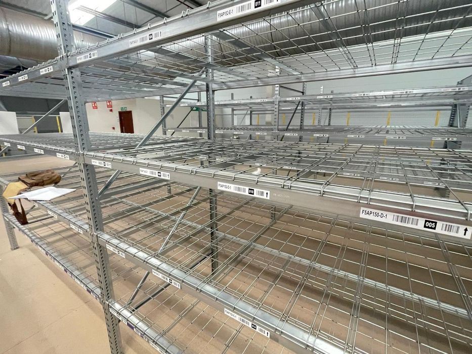 Regał na zderzaki ocynkowany