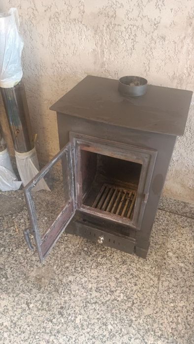 Fogão de lenha e salamandra