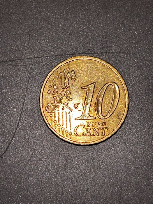 Moneta 10 euro cent 2000 roku