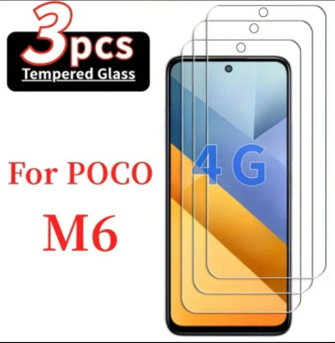 Захисне скло для телефону росо М6 комплект 3 шт
