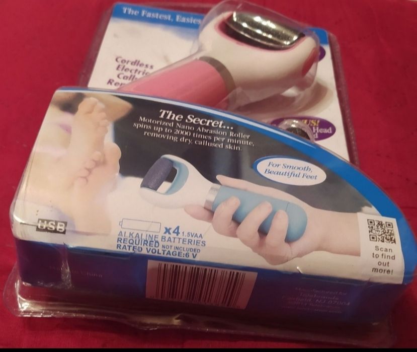 Електрична роликова пилка для ніг