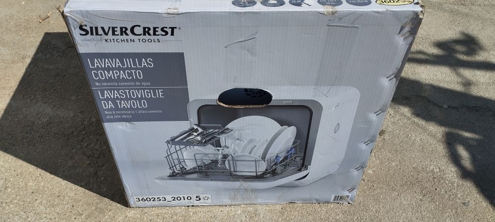 Máquina lavar loiça Silver Crest (Lidl)