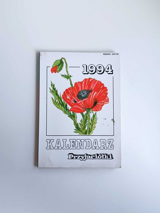 1994 Kalendarz przyjaciółki Ewa Łuszczuk poradnik rady zdrowotne
