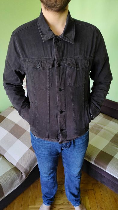 Kurtka jeansowa Czarna Carry