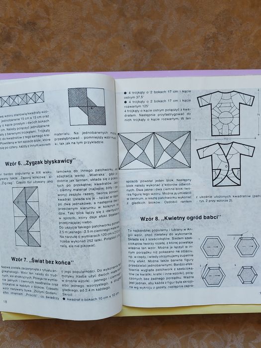 czasopismo Patchworki czyli zszywanie skrawków 1989r