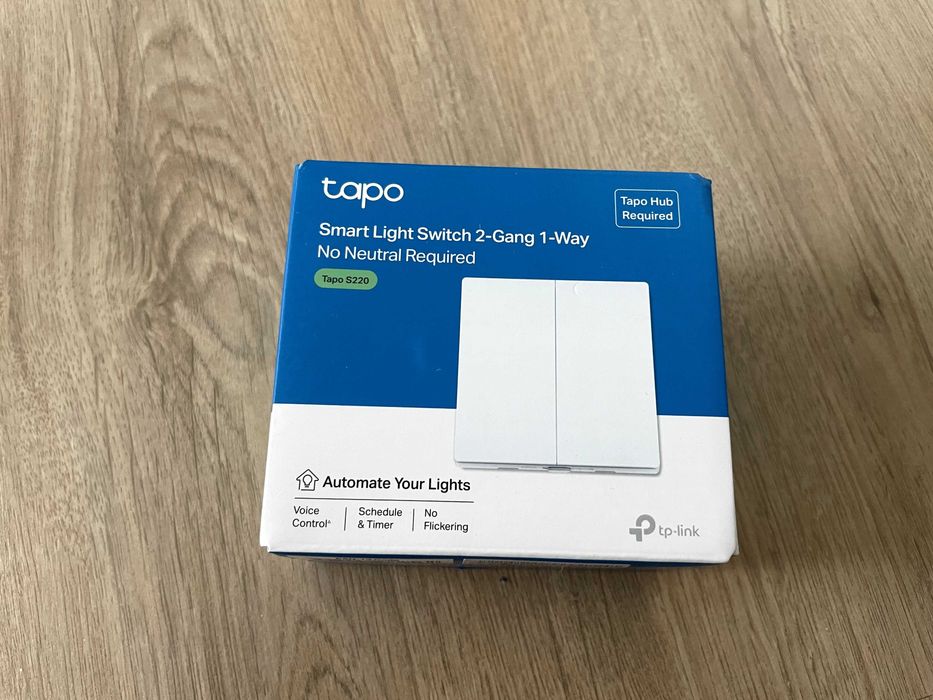 Tapo S220 - Interruptor Duplo Smart Home