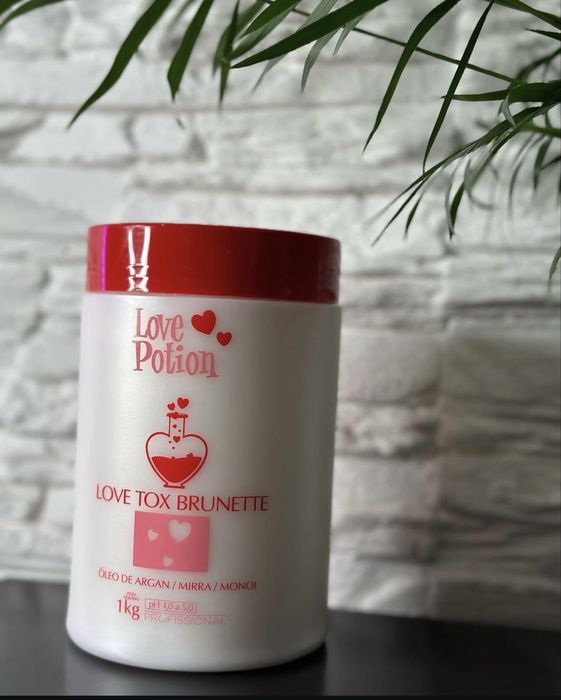 Keratin i Botox do włosów Love Potion