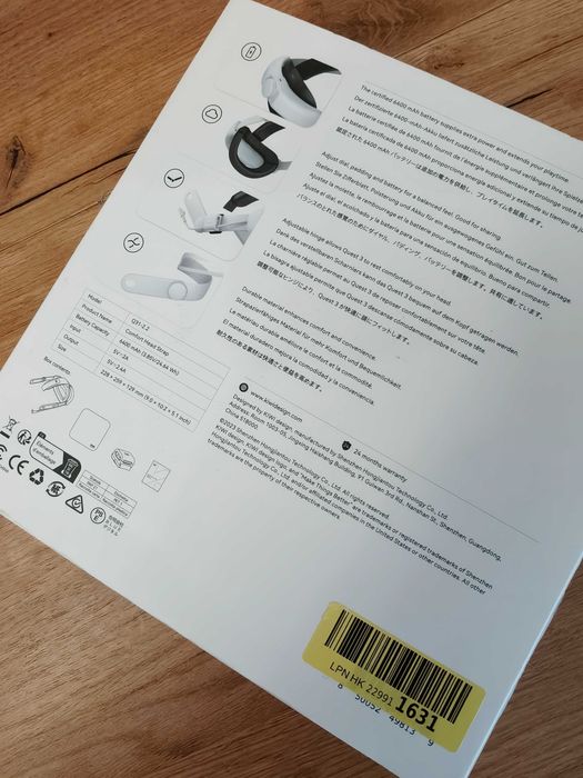 Pasek Elite Strap z baterią do Meta Quest 3S, Quest 3 | KIWI DESIGN